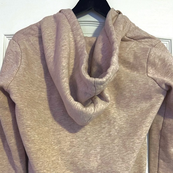 🟪H&M baby pink xs zip up hoodie - Picture 2 of 6
